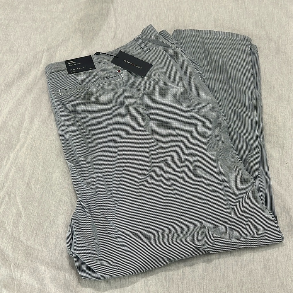 Tommy Hilfiger Hampton Wide Leg Pants, 24w